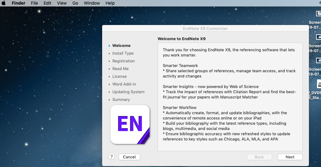 endnote x5 mac free download full version