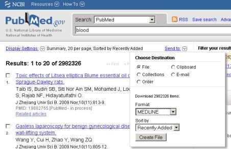 Endnote Online Importing References From Pubmed Website