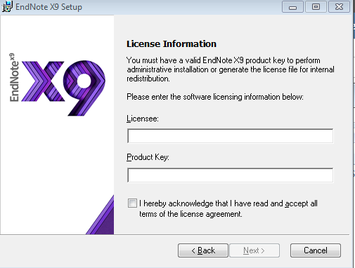 Endnote 9 Product Key