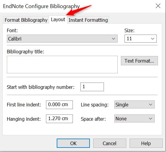 How to change the 2025 bibliography style in endnote online