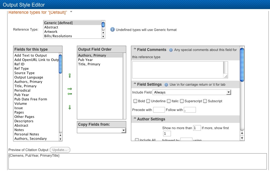 EndNote Converting from RefWorks to EndNote