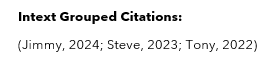 EndNote: Citation Sort Order Vs Bibliography Sort Order