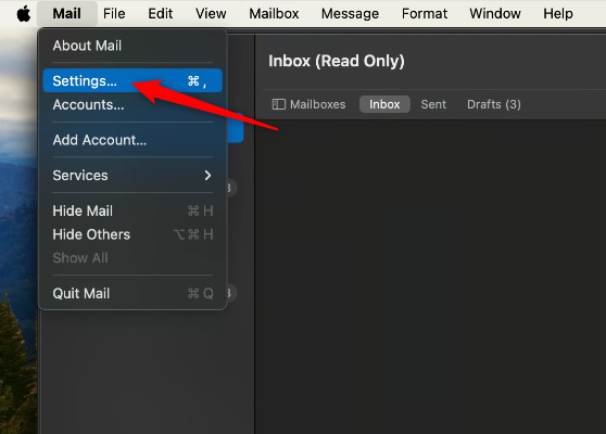 EndNote: Setting Outlook or Mac Mail default for Email Reference