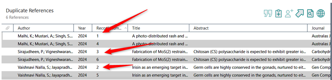 EndNote 2025/21/20: Steps to remove duplicates from your EndNote library