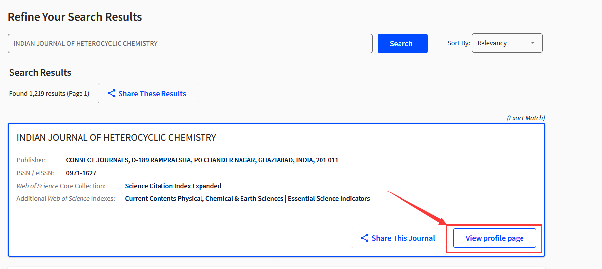 Master Journal List - 如何查询Web Of Science 数据库所收录期刊的官方网站